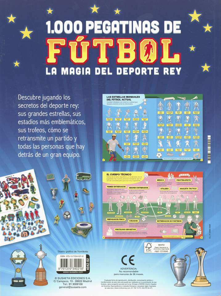 1.000 pegatinas de fútbol