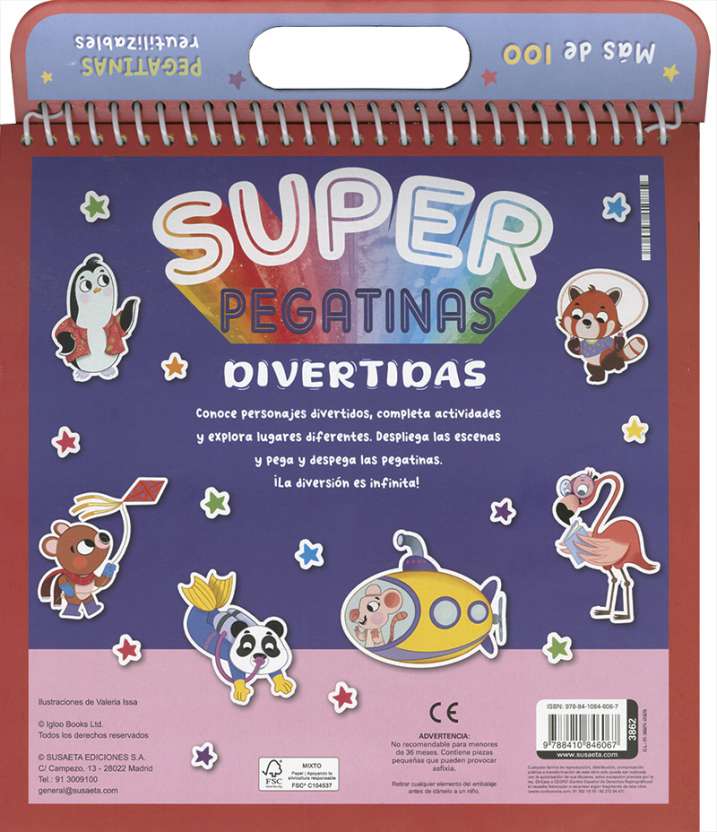 Superpegatinas divertidas