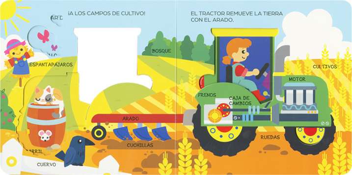 Un tractor por dentro