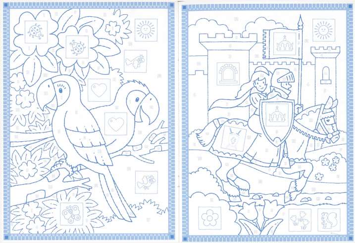 Enganxa i pinta per numeros...