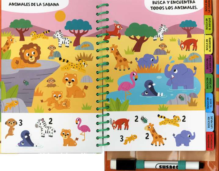 Busca que te busca. Animales
