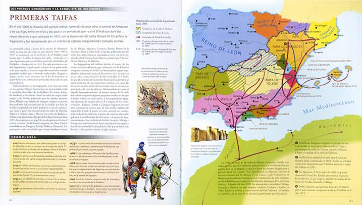 Historia de España en mapas