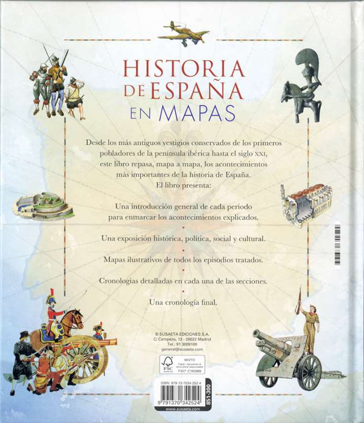 Historia de España en mapas