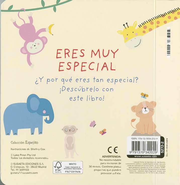 Eres muy especial