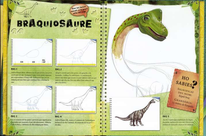 Com dibuixar dinosaures + DVD