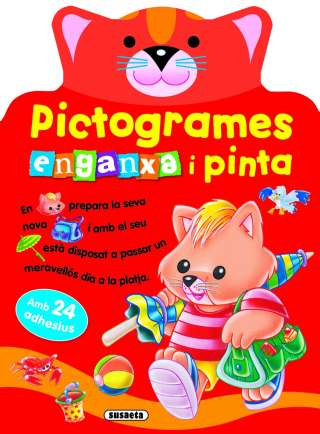Pictogrames enganxa i pinta