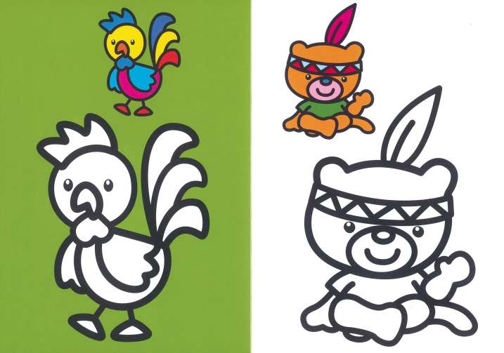 Badakit koloreztatzen