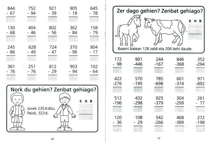 Kontuak 4 bururakoekin kendu