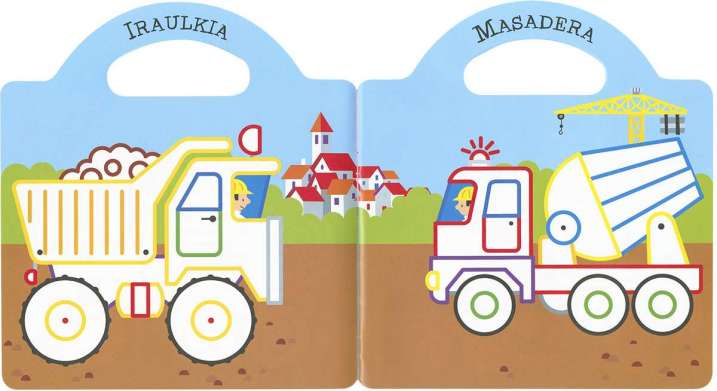 kamioiak (margotu eta itsatsi)