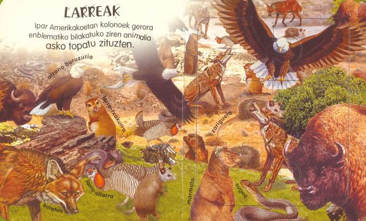 Munduko animaliak puzzleak