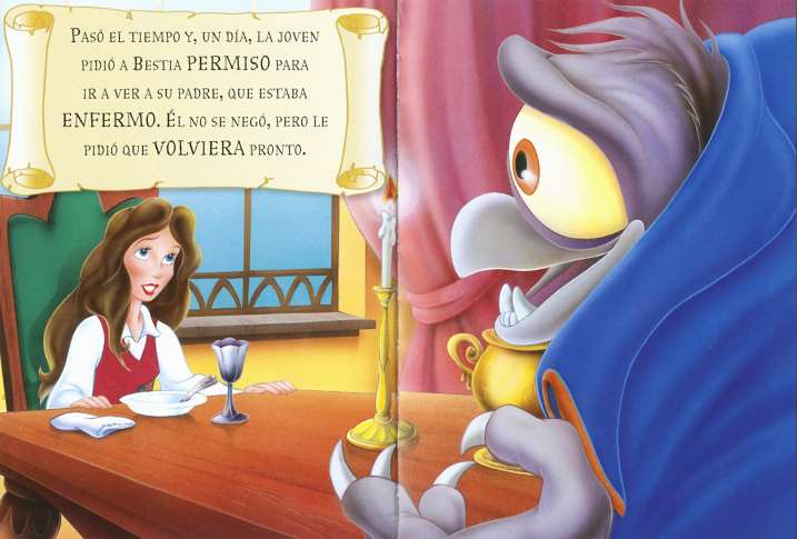 La Bella y la Bestia-Pinocho