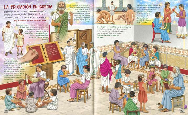 Busca en la antigua Grecia