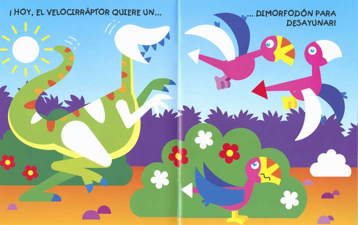 Pegatinas de dinosaurios 2