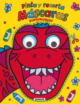 Dinosaurios pinta y recorta...