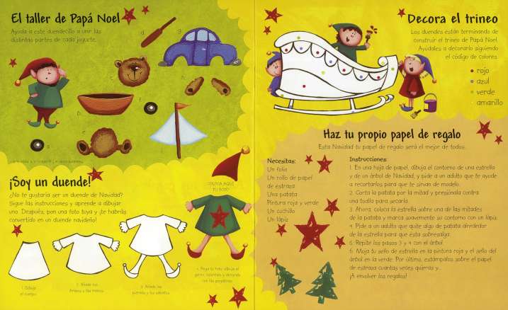 El trineo de Papá Noel