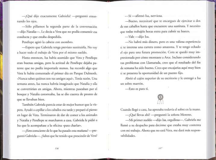 LLamarada y las jinetes...