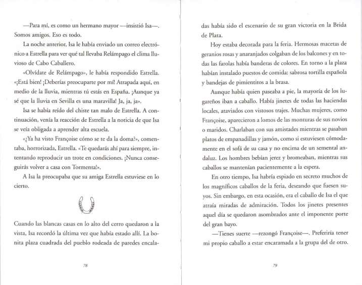 Ángel y los caballos salvajes