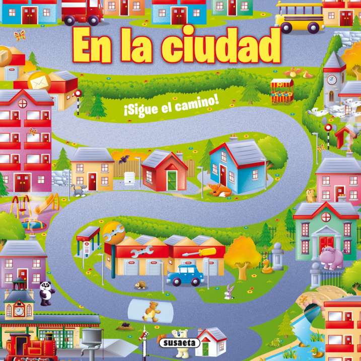 En la ciudad | Editorial Susaeta - Venta de libros infantiles, venta de