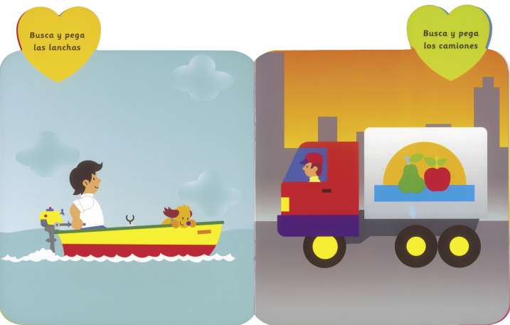 Pegatinas vehiculos 2 años