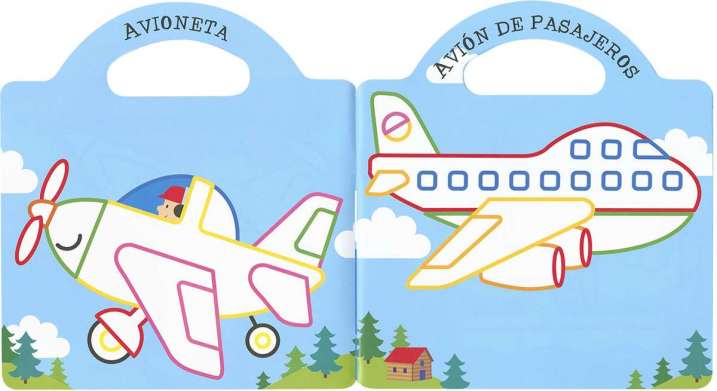 Aviones y barcos (pinta y...