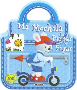 Mi mochila de pintar y pegar