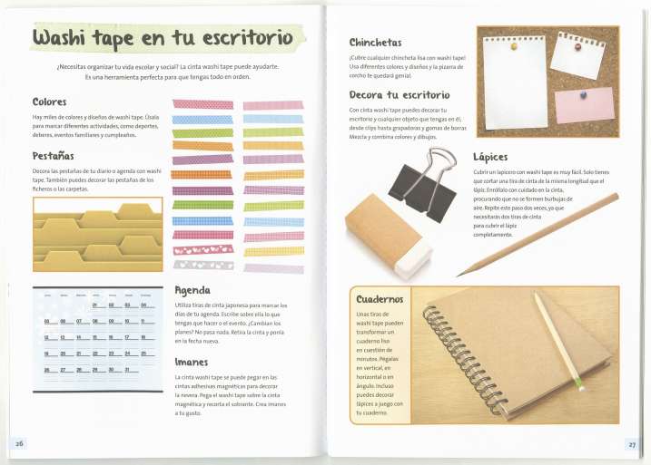 Manualidades con washi tape