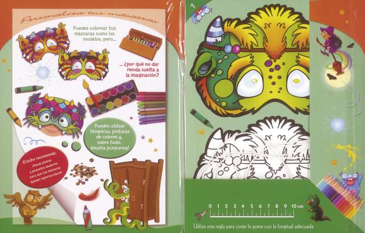 Máscaras de monstruos