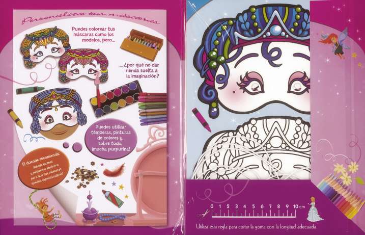 Máscaras de princesas