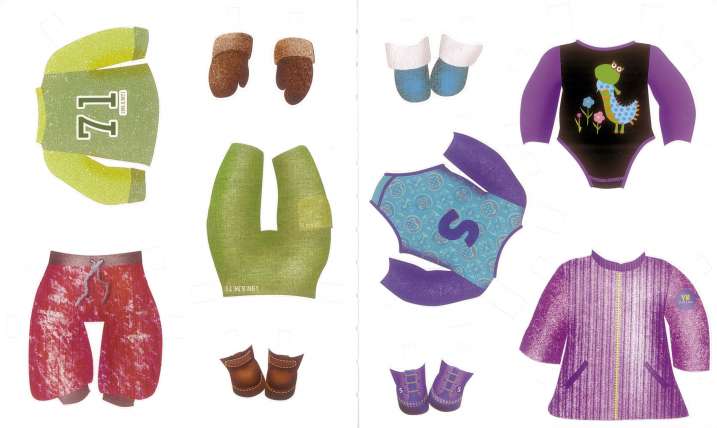 Viste a tu bebe niño