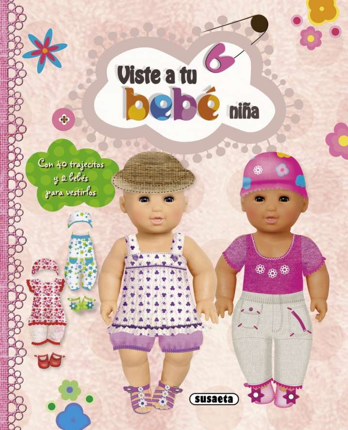 Viste a tu bebé niña