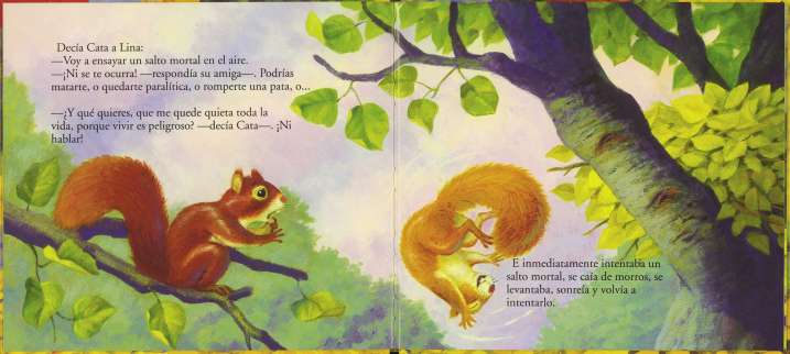 Las ardillas y el optimismo