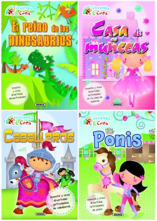 Inventa y crea (4 títulos)