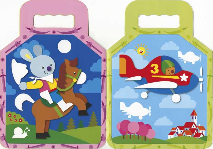 Pegatinas viajeras maleta