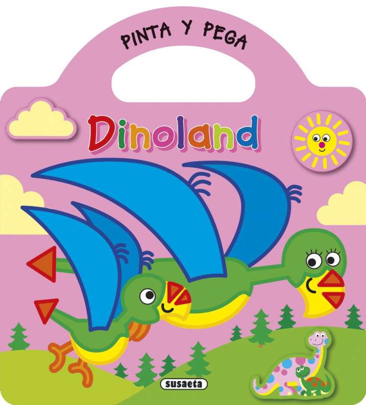 Pinta y pega - Dinoland 2