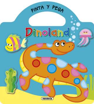 Pinta y pega - Dinoland 3