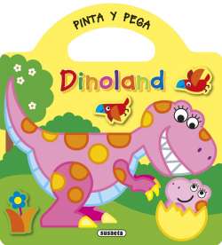 Pinta y pega - Dinoland 4