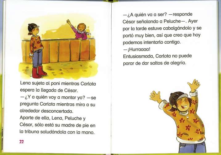 Carlota en la clase de...