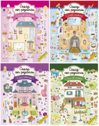 Casas con pegatinas (4...