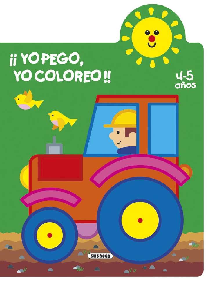¡Yo pego, yo coloreo! 4-5 años