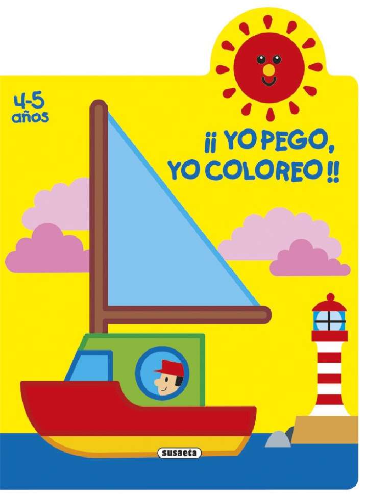 ¡Yo pego, yo coloreo! 4-5 años