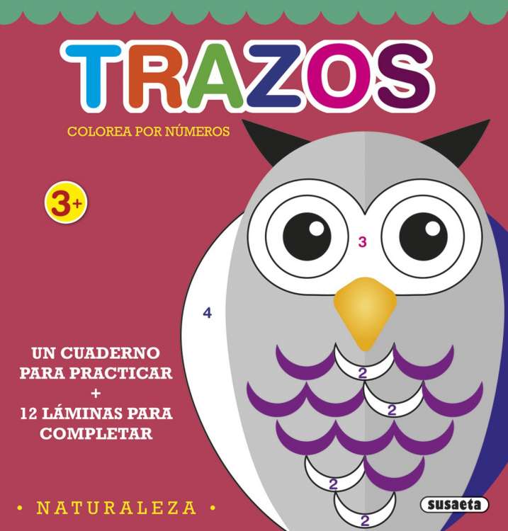 Colorea por números:...