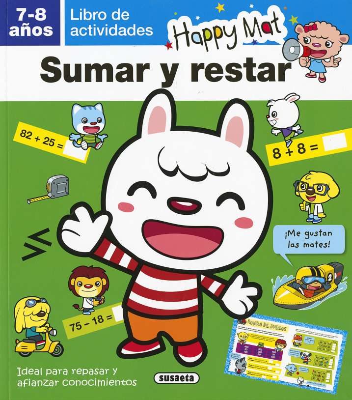 Sumar y restar 7-8 años