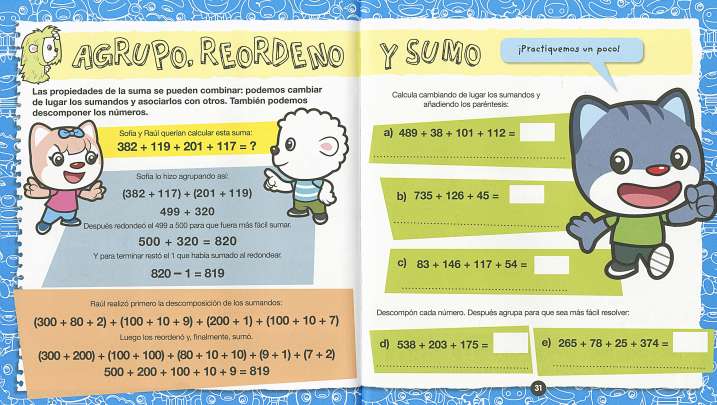 Sumar y restar 7-8 años