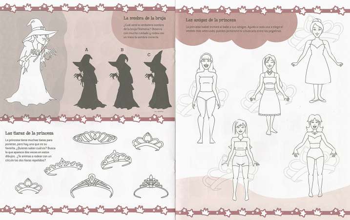 Princesas 250 pegatinas