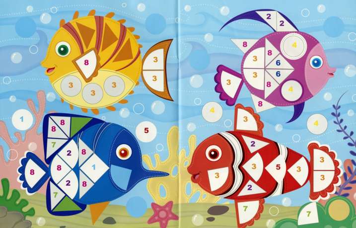 Pegatinas de números