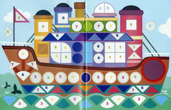 Pegatinas de números