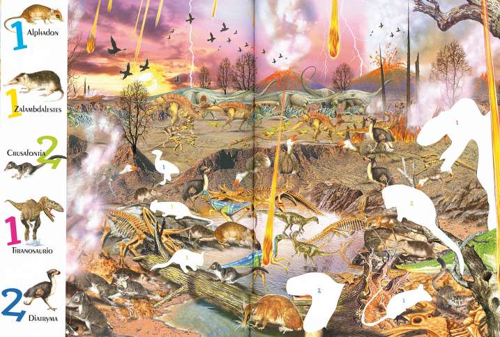 1000 dinosaurios para buscar