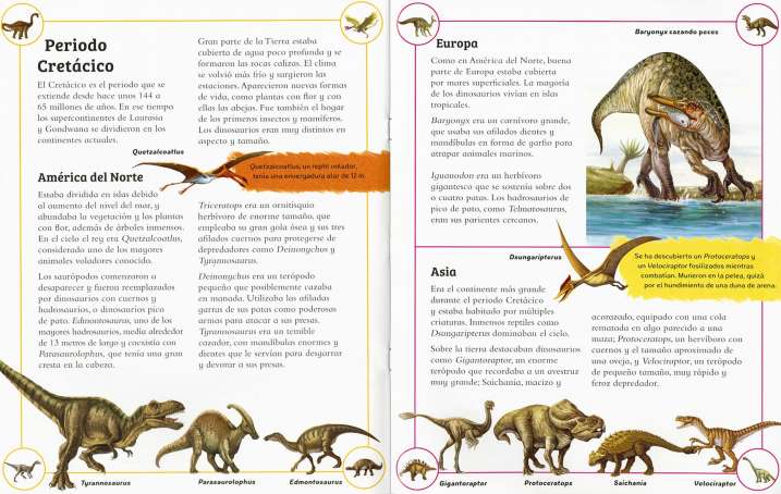 Planeta póster Dinosaurios
