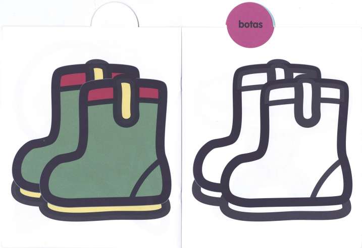 Colorea por edades 2 años