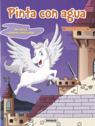 Pinta con agua. Criaturas...